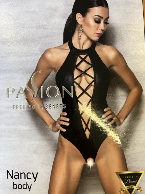 Body Passion Nancy body Barva: Černá, Velikost: 6XL/7XL