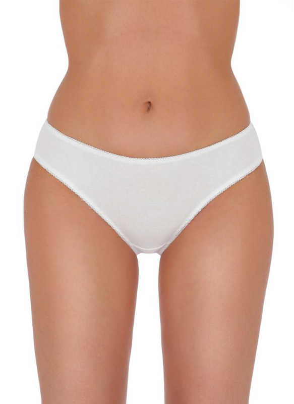 Brazilky  Passion Basic Panties 002 - bílá Barva: Bílá, Velikost: XL