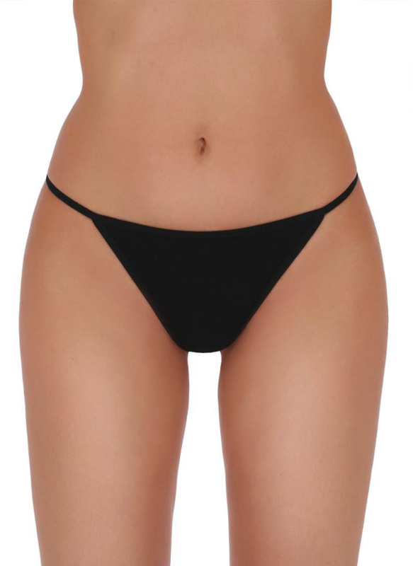 Tanga Passion Basic Thong 004 - černá Barva: Černá, Velikost: S