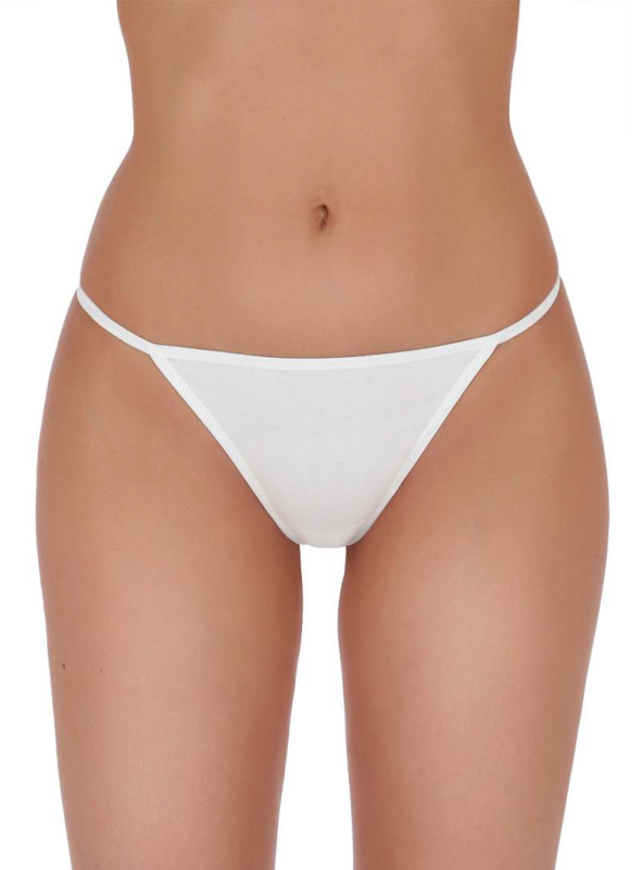 Tanga Passion Basic Thong 004 - bílá Barva: Bílá, Velikost: L