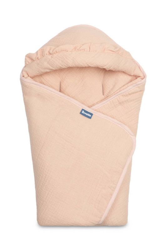 SENSILLO Zavinovačka 2v1 do autosedačky, kočárku, mušelín, bavlna, cukrová poleva