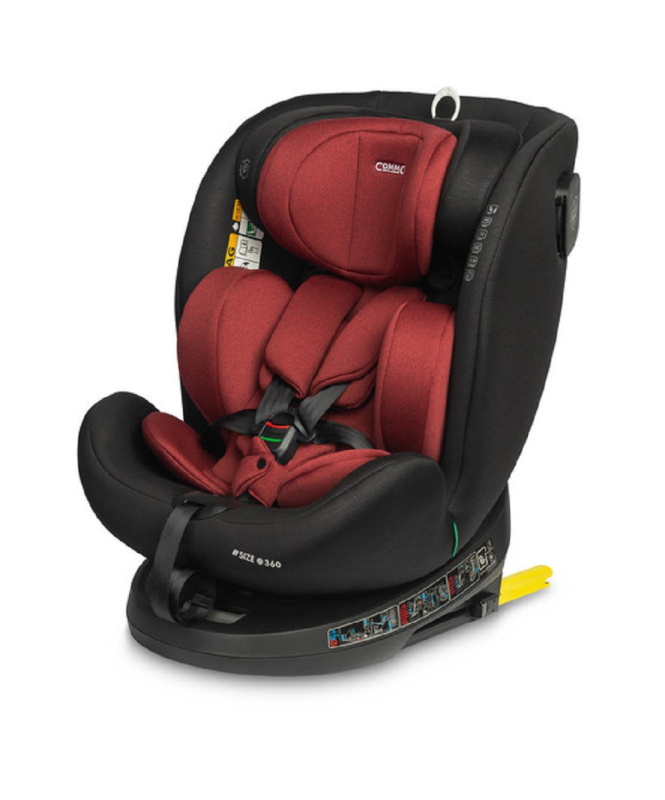Caretero Autosedačka s isofixem COMMO I-size, 40-150cm, bordo