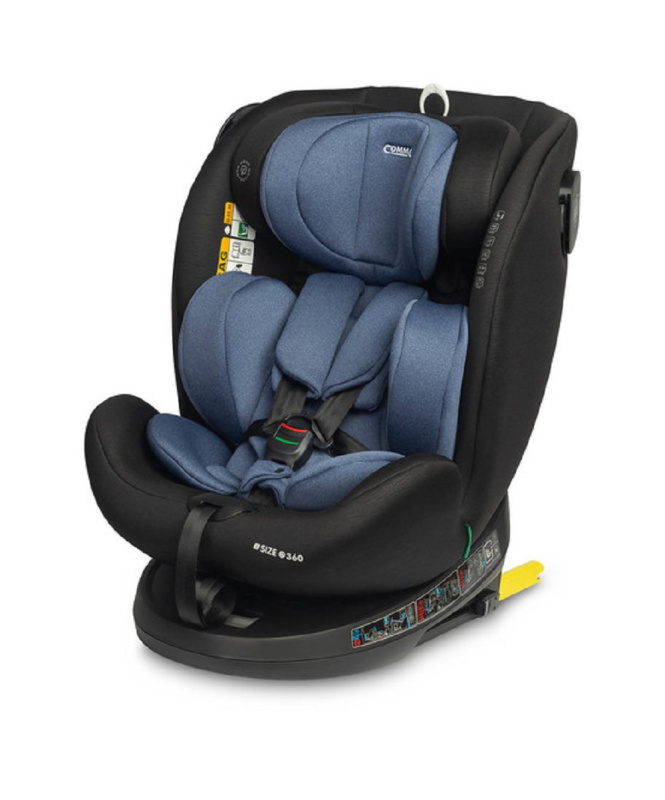 Caretero Autosedačka s isofixem COMMO I-size, 40-150cm, modrá
