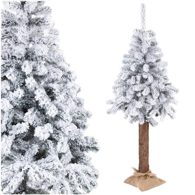 Vánoční stromek Smrk zasněžený na kmínku 180 cm