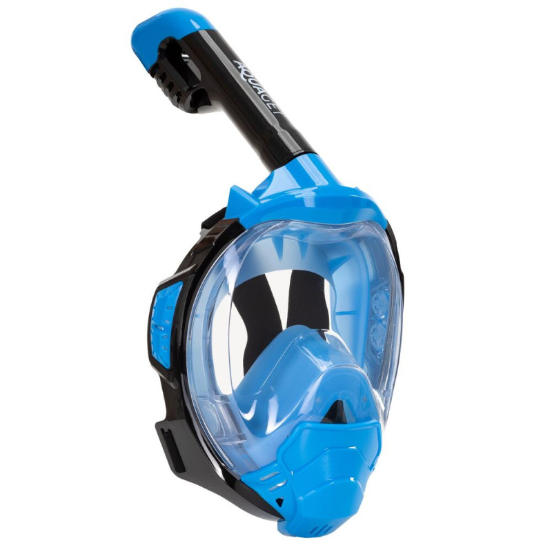Šnorchlovací maska celoobličejová L/XL AQUAGET AQ0001 modrá