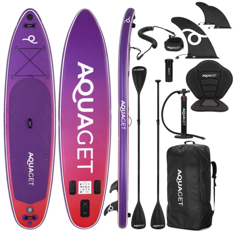 Paddleboard set AQUAGET Violet Sunset 350 cm