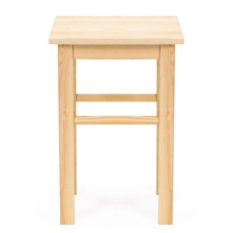 Dřevěná stolička čtvercová SPRINGOS WF0002