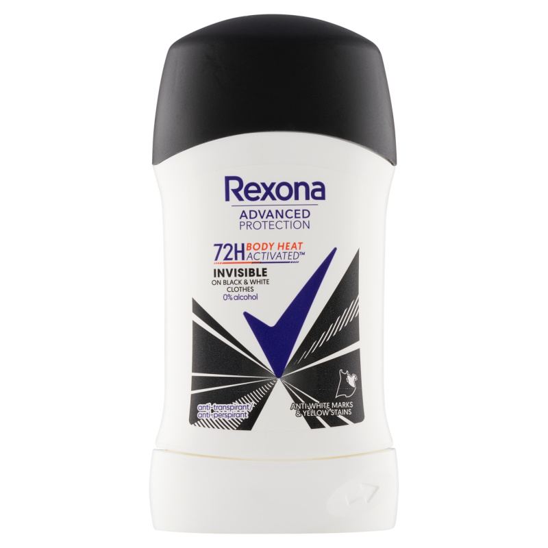 Rexona Advanced Protection Invisible tuhý antiperspirant 72h 50 ml