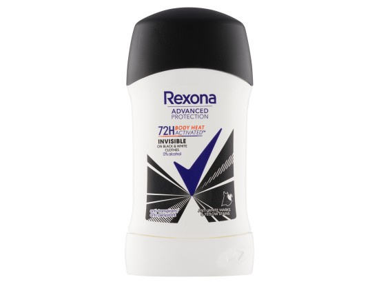 Rexona Advanced Protection Invisible tuhý antiperspirant 72h 50 ml