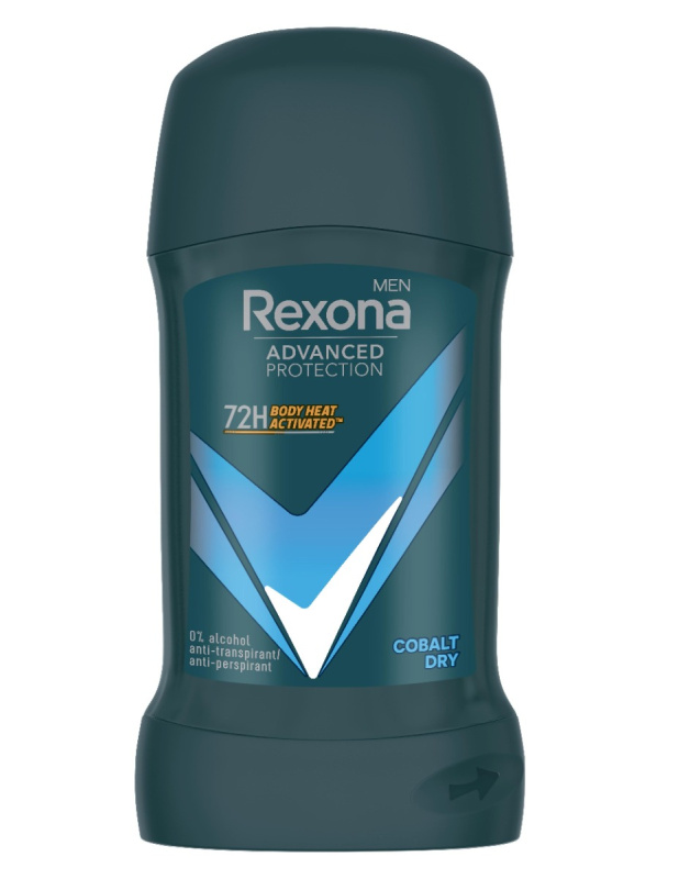 Rexona Men Advanced Protection tuhý antiperspirant 72h pro muže Cobalt Dry 50 ml