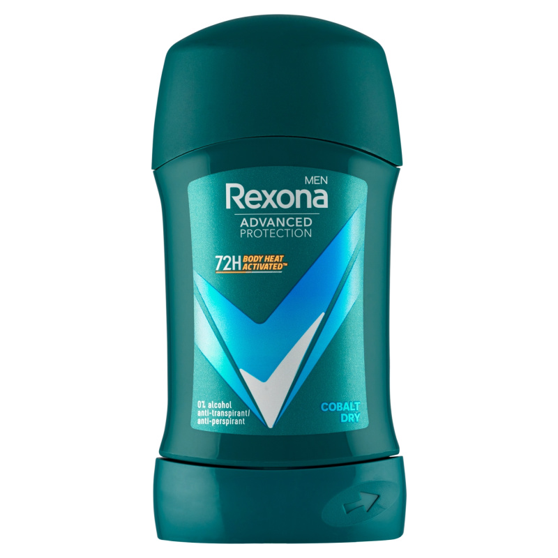 Rexona Men Advanced Protection tuhý antiperspirant 72h pro muže Cobalt Dry 50 ml