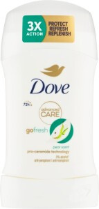 Dove Advanced Care Pear&Aloe Vera tuhý deodorant 50 ml