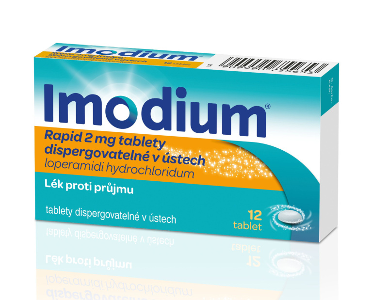 IMODIUM RAPID 2MG Tableta dispergovatelná v ústech 12