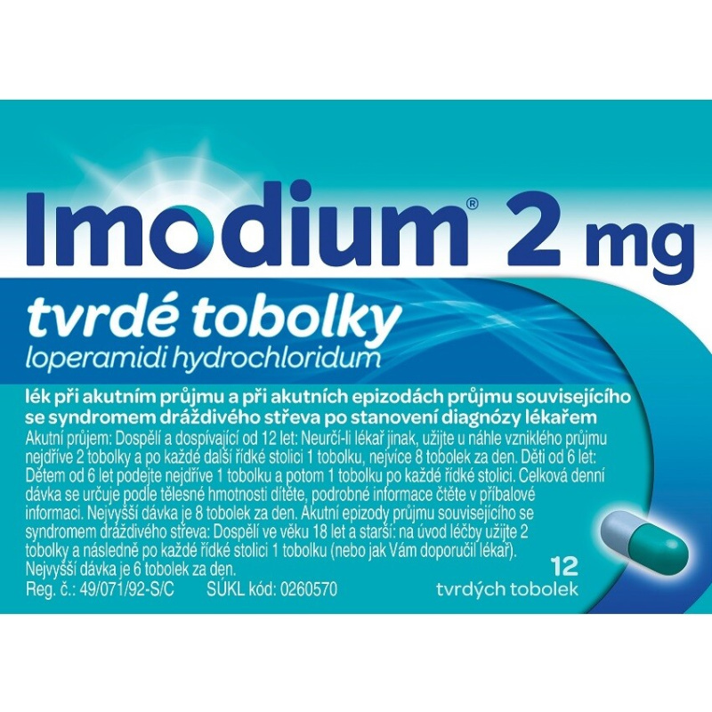 IMODIUM RAPID 2MG Tableta dispergovatelná v ústech 12