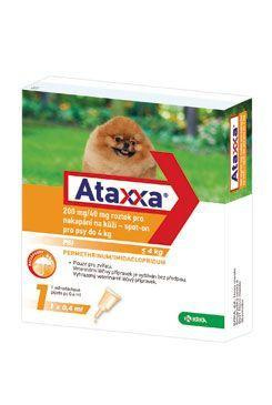 Ataxxa 200 Spot-on Dog S (do 4kg)