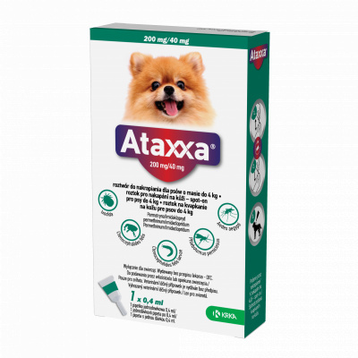 Ataxxa 200 Spot-on Dog S (do 4kg)