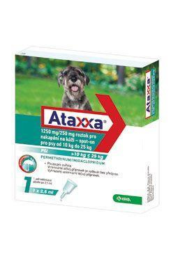 Ataxxa 1250 Spot-on Dog L (do 25kg)