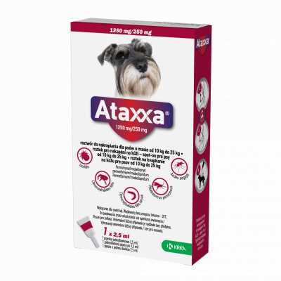Ataxxa 1250 Spot-on Dog L (do 25kg)