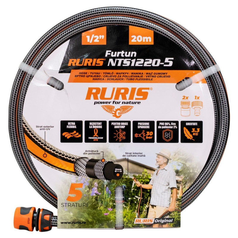 RURIS LIMIT NTS1220-5 - zahradní hadice 20 m, 1/2"
