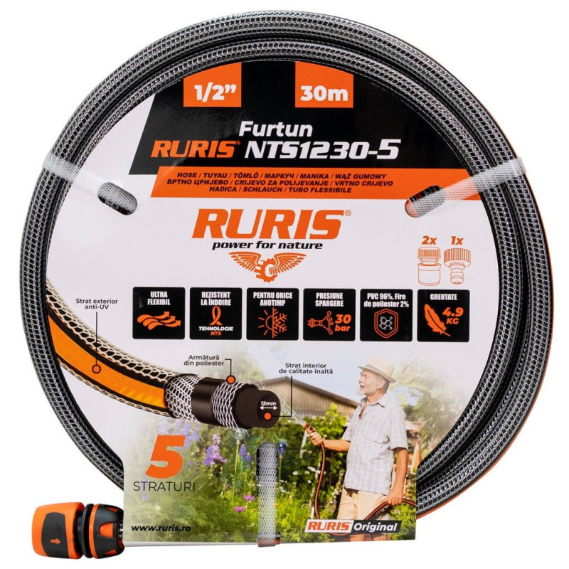 RURIS LIMIT NTS1230-5 - zahradní hadice 30 m, 1/2"