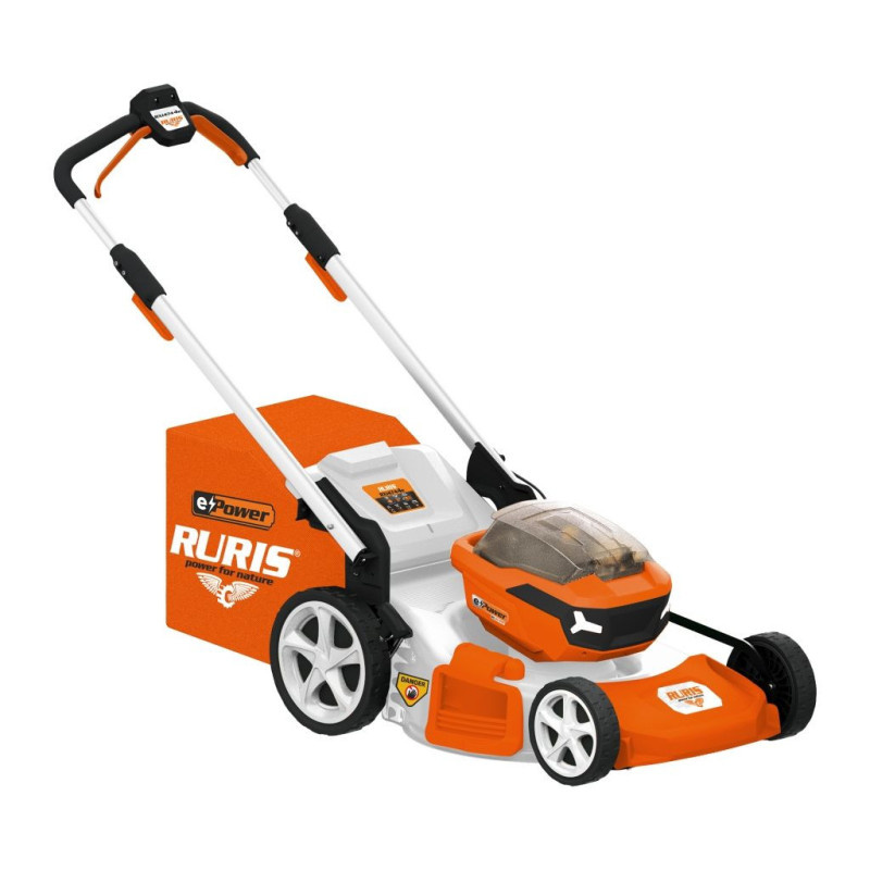 RURIS RXI4744E X-charge 2X20V - akumulátorová sekačka s pojezdem (bez akumulátoru a nabíječky)