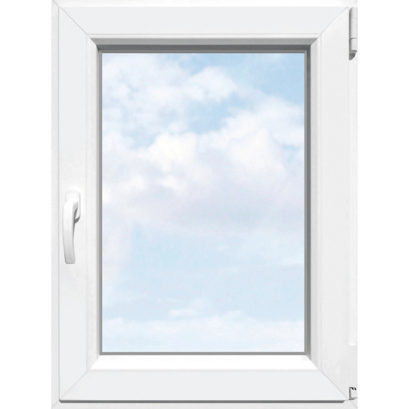 TeraGlass Okno plastové 4-komorové, 2-sklo, bílé, 1200 x 1200 x 60 mm, P