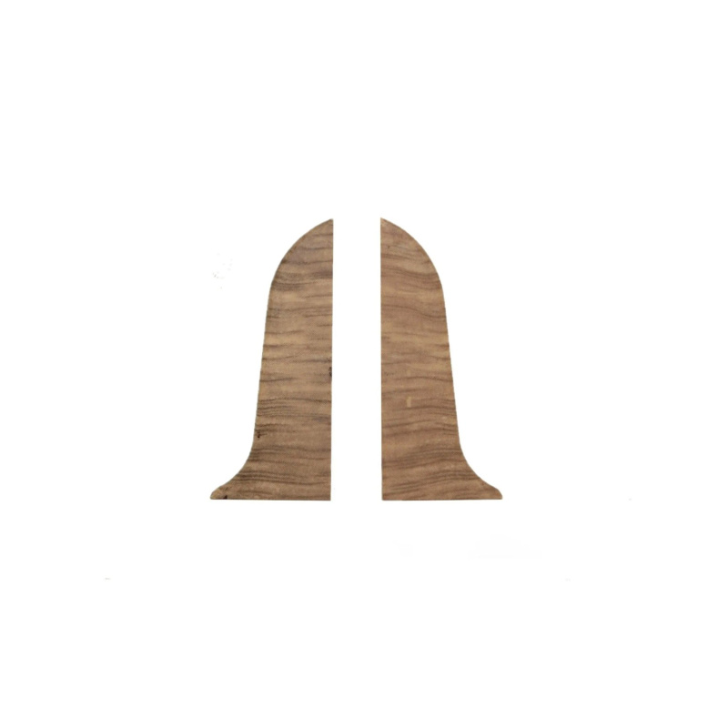 EGIBI Koncovka PVC UNIVERSAL MONE Town Chestnut 55 mm, 2 ks (L + P)