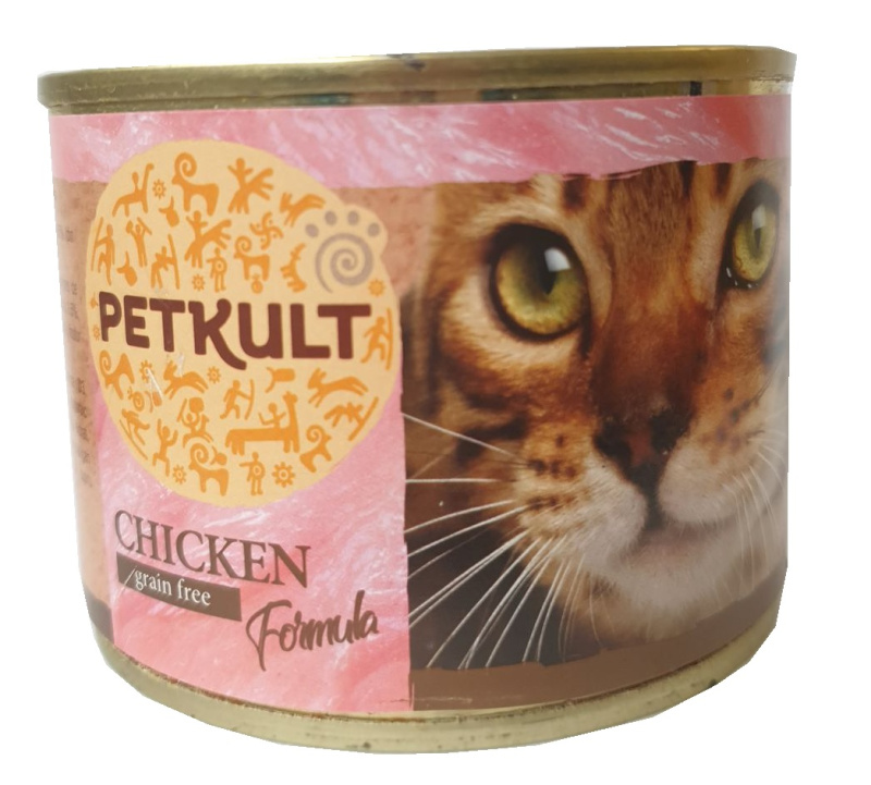 Petkult Cat Konzerva Kuřecí - 185g