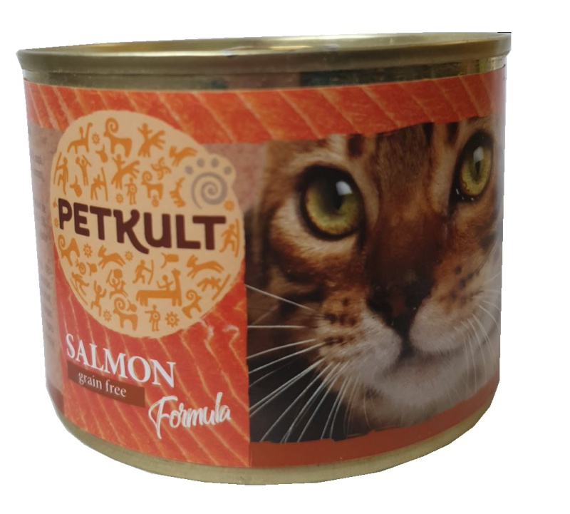 Petkult Cat Konzerva Losos - 185g