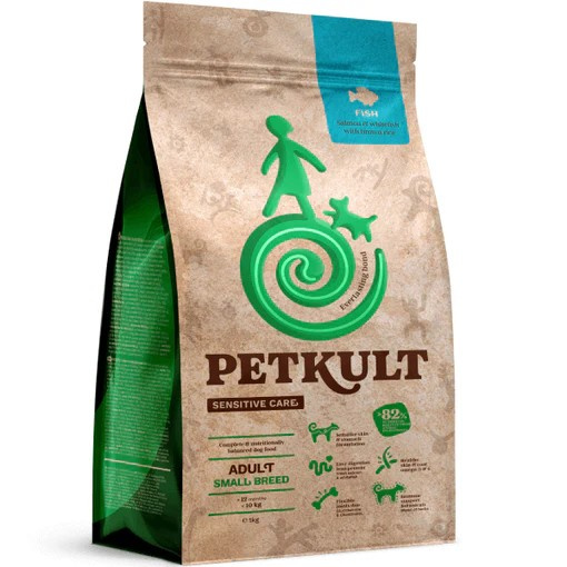 Petkult Dog Small Adult Sensitive Fish - 1kg