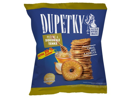 Dupetky hořčice, med a cibulka, 80 g