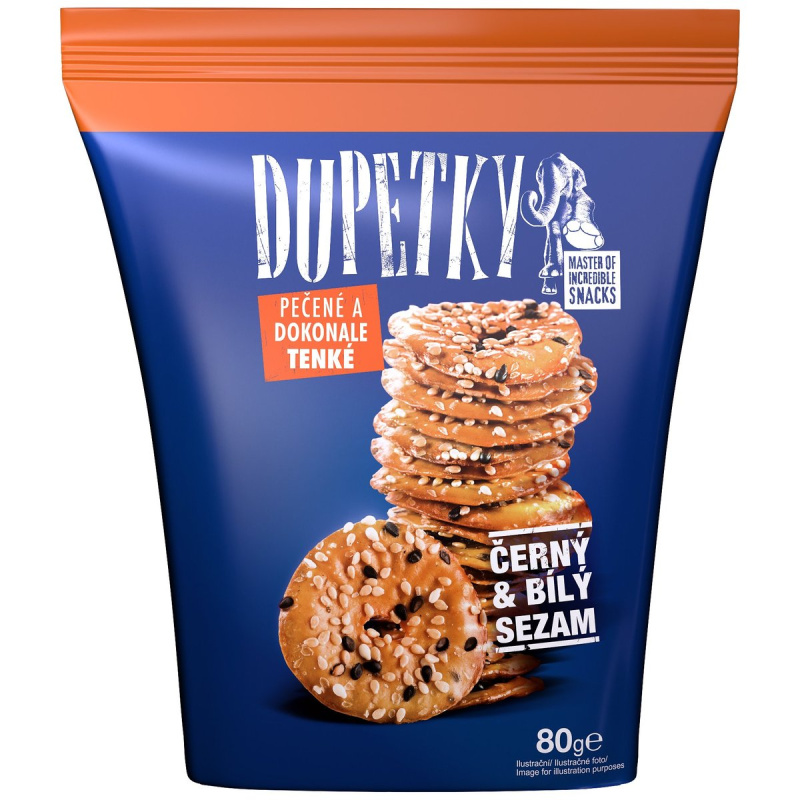 Dupetky Černý a bílý sezam
