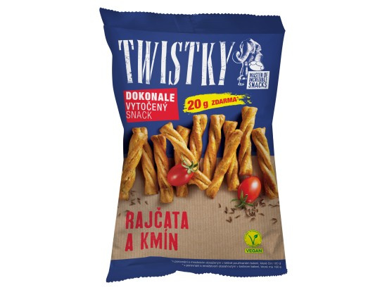 TWISTKY Rajčata kmín 180 g