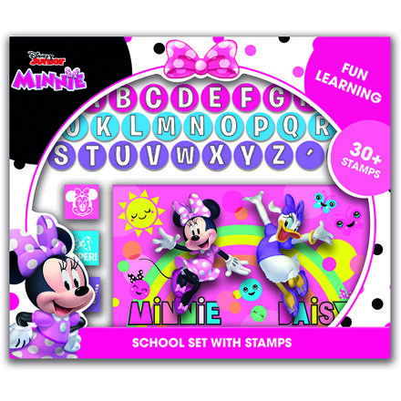 Školní set s razítky - Minnie