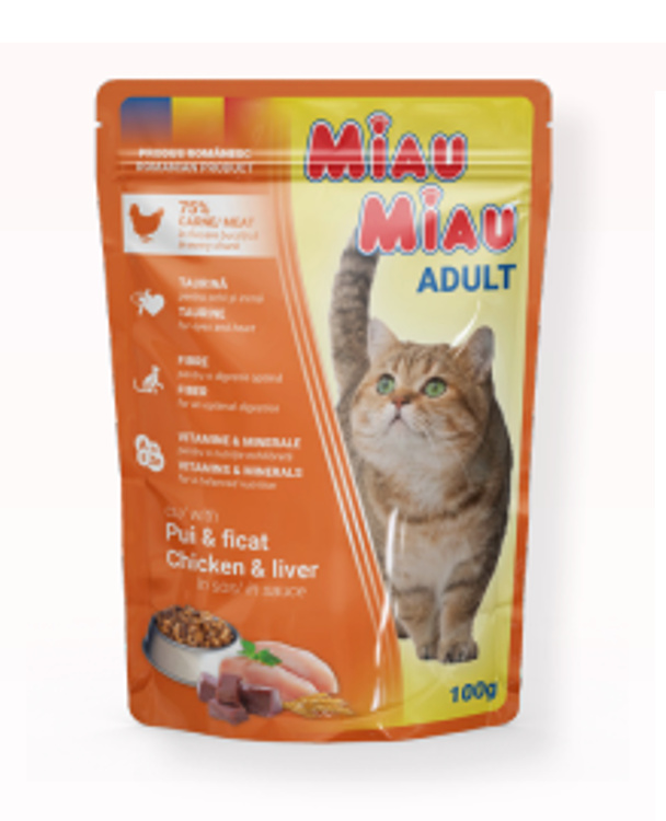Miau Miau Kapsa Adult Salmon - 7x100g