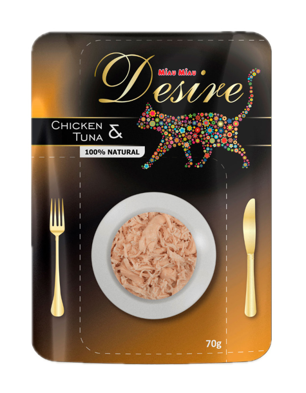 Desire kapsa Adult Chicken/Tuna - 70g