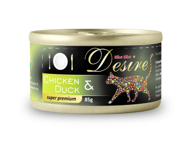 Desire Konz. Adult Chicken/Duck - 24x85g