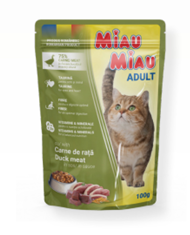 Miau Miau Kapsa Adult Duck - 100g