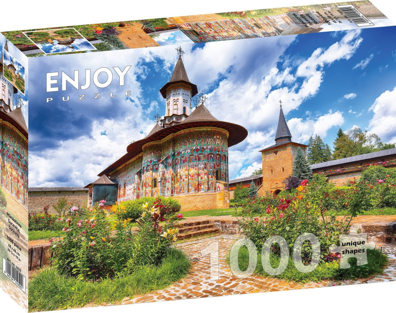 Enjoy Klášter Sucevita Sučeava Rumunsko 1000 dílků