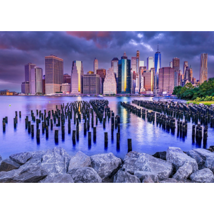 Enjoy Zatažená obloha nad Manhattanem New York 1000 dílků