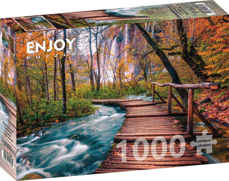 Enjoy Lesní potok na Plitvicích Chorvatsko 1000 dílků