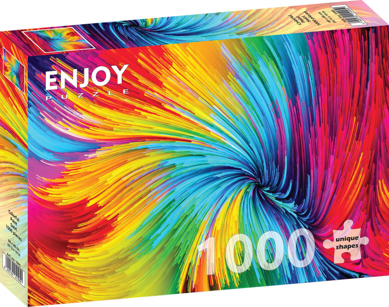 Enjoy Barevný vír 1000 dílků