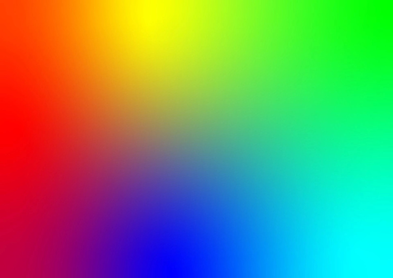 Enjoy Barevný duhový gradient 1000 dílků