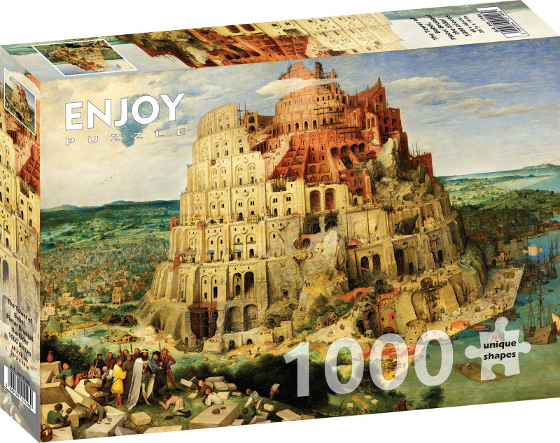 Enjoy Pieter Bruegel: Babylonská věž 1000 dílků
