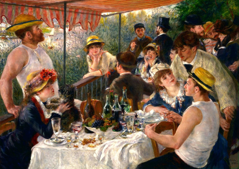 Enjoy Auguste Renoir: Oběd na lodičkách 1000 dílků