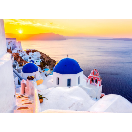 Enjoy Východ slunce nad Santorini Řecko 1000 dílků