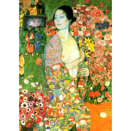 Užijte si puzzle Gustav Klimt: Tanečnice 1000 dílků