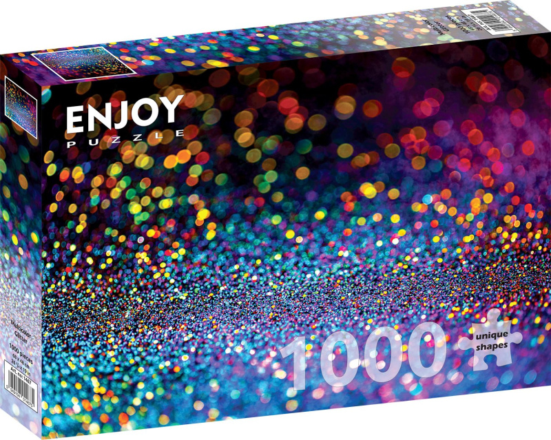 Enjoy Pestrobarevné třpytky 1000 dílků