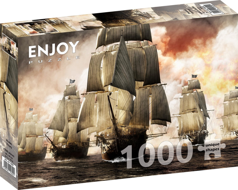 ENJOY Vítězství pirátů 1000 dílků