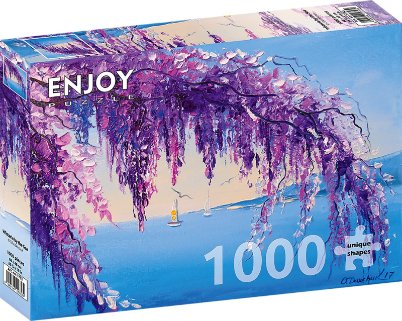ENJOY Vistárie u moře 1000 dílků